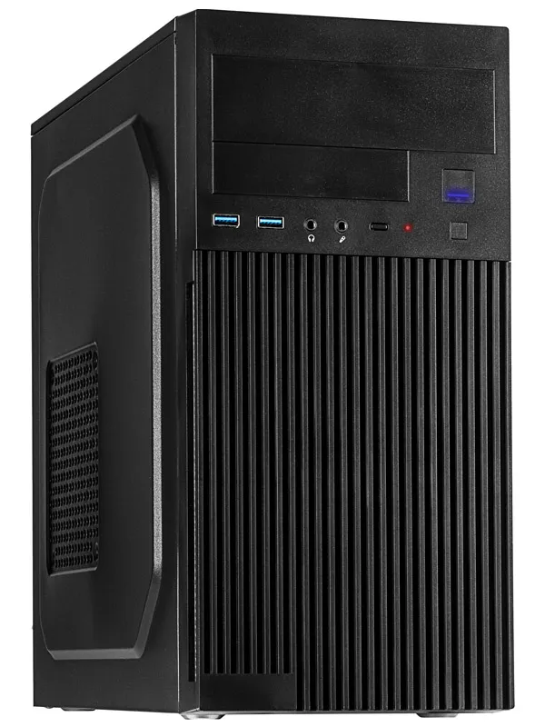 INTER-TECH IT-6521 Straight microATX črno ohišje