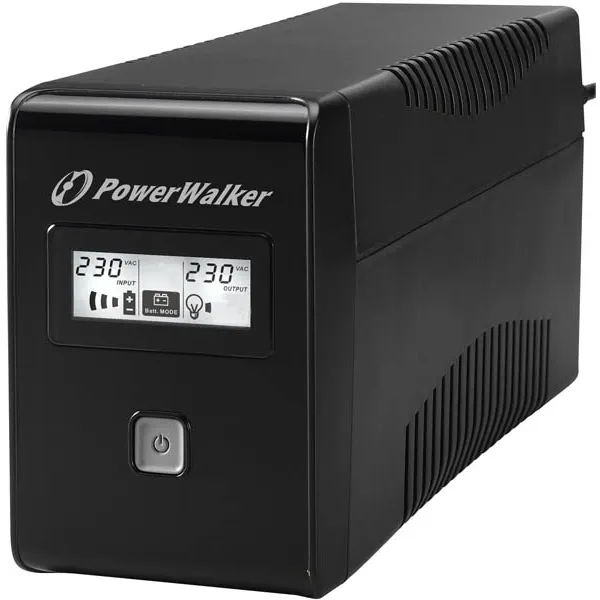 POWERWALKER VI 850 LCD Line Interactive 850VA 480W UPS brezprekinitveno napajanje