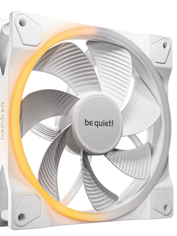 BE QUIET! LIGHT WINGS (BL135) Reverse 140mm 4-pin PWM ARGB bel ventilator