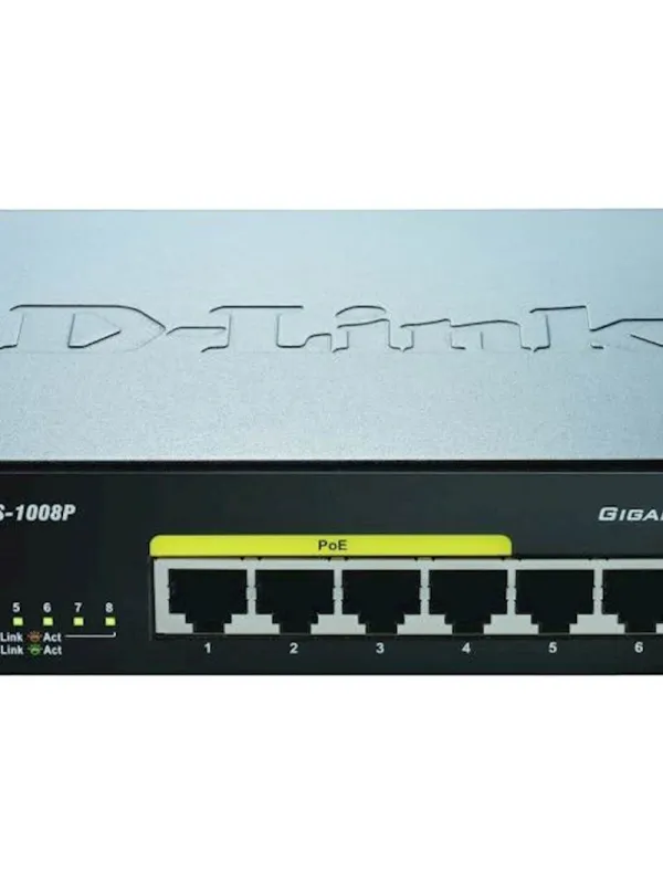 Mrežno stikalo D-link DGS-1008P/E
