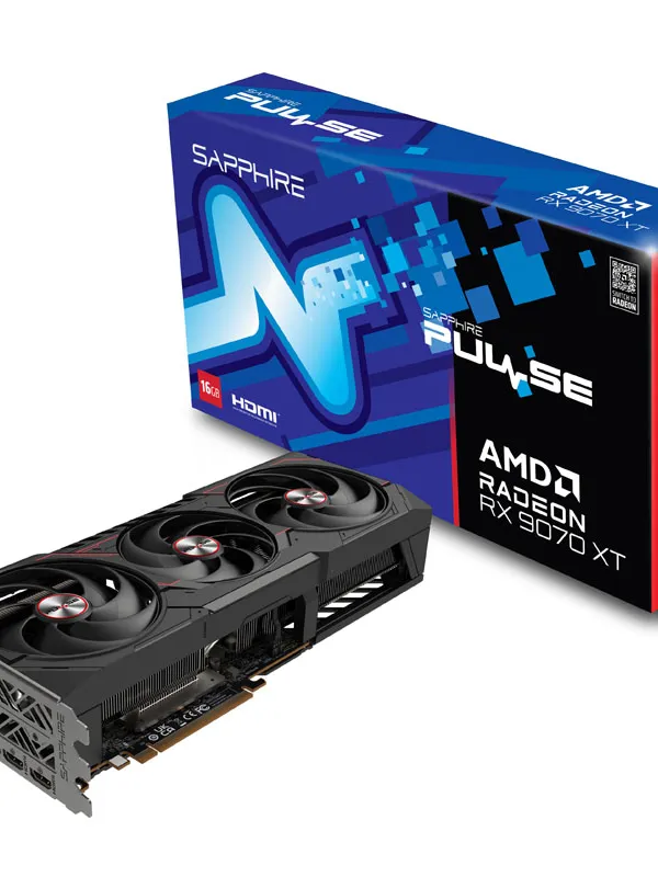SAPPHIRE PULSE Gaming Radeon RX 9070 XT 16GB GDDR6 OC grafična kartica