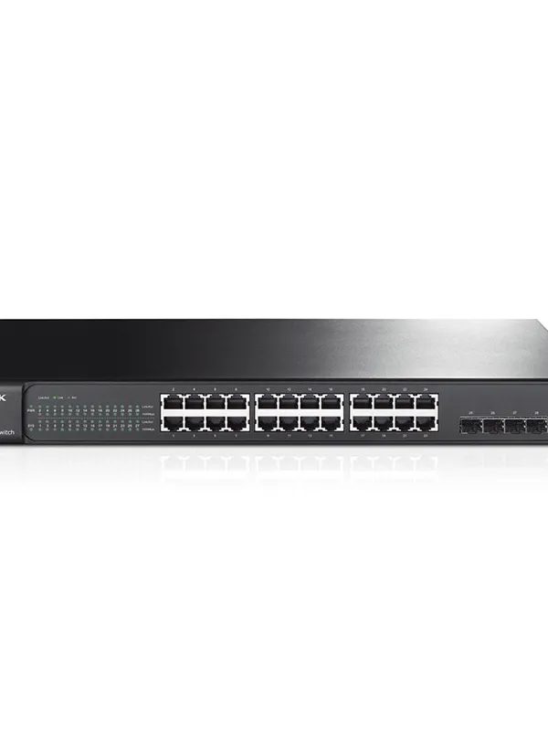 TP-LINK Omada SG5428 28-port 24x gigabit RJ45 4x 10Gbps SFP+ L3 stackable managed mrežno stikalo switch