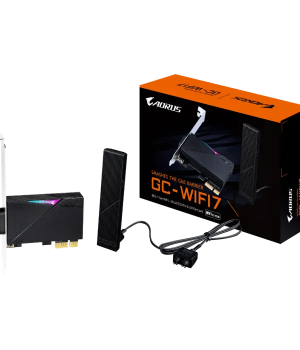 GIGABYTE GC-WIFI7 2Tx2R a/b/g/n/ac/ax/be Tri Band WIFI 7 + BLUETOOTH 5.3 PCI-E kartica
