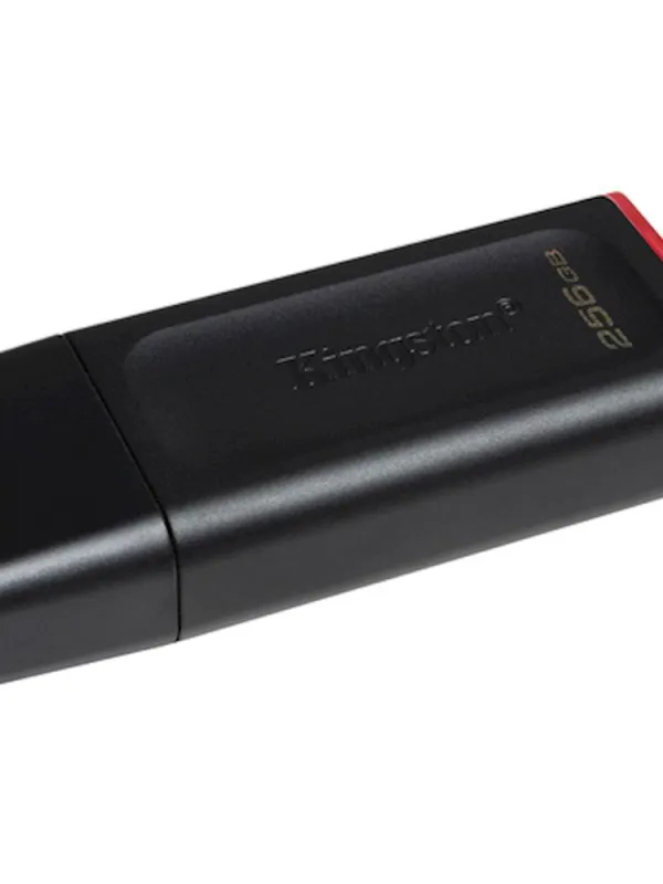 USB disk Kingston 256GB DT Exodia, 3.2 Gen1, črn, s pokrovčkom