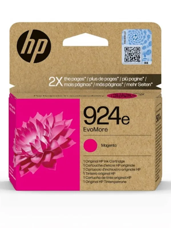 ČRNILO HP MAGENTA 924e EvoMore za OfficeJet Pro 8120 series / 8130 series ZA 800 STRANI
