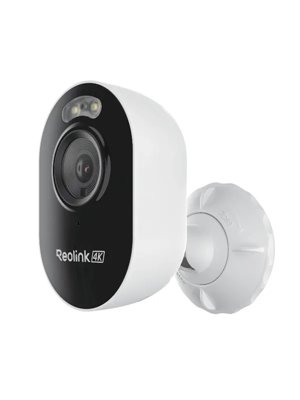 Reolink IP Kamera  Lumus serija E450 Bela, 4K 8MP, Pametno zaznavanje, dvosmerni zvok, IP65 odporna