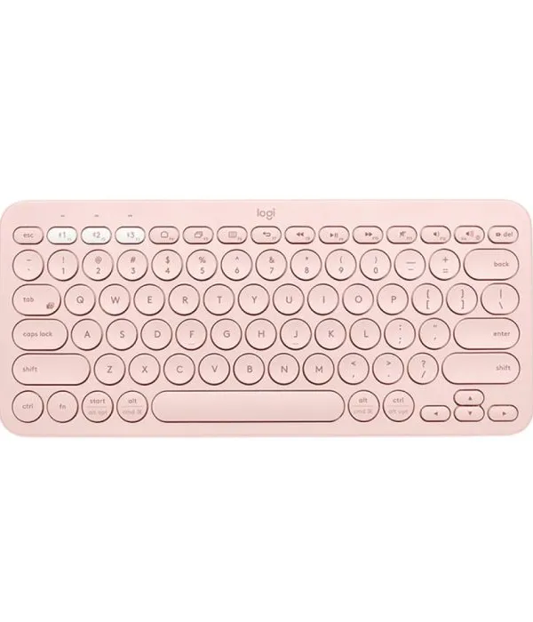 Logitech tipkovnica K380 Multi-Device, roza, SLO g.