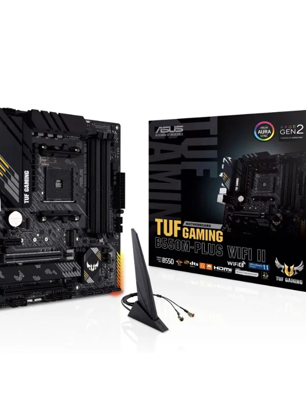 ASUS TUF B550M-Plus WIFI II AM4 DDR4 gaming mATX osnovna plošča
