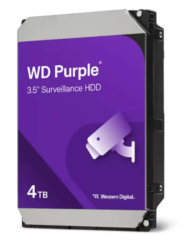 WD Purple Surveillance 4TB 3,5" SATA3 128MB 5400rpm trdi disk WD44PURZ