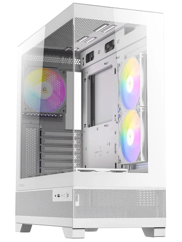ANTEC CX700 RGB ELITE Mid-Tower okno belo gaming ohišje