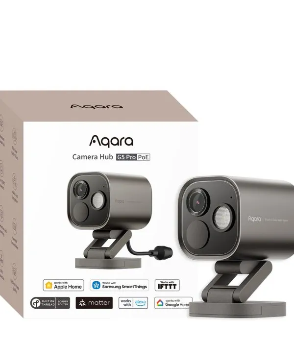 AQARA Camera Hub G5 PRO PoE, siva