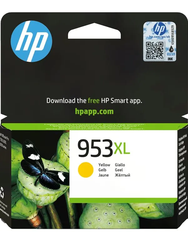 HP 953XL High Yield Yellow Original Ink Cartridge