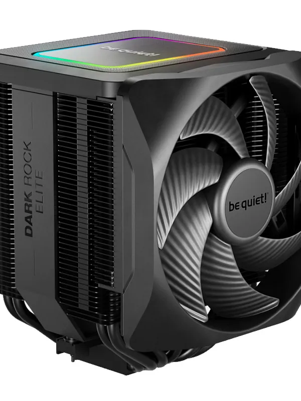 BE QUIET! DARK ROCK ELITE (BK037) 2x135mm RGB 280W TDP procesorski hladilnik