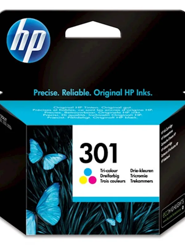 ČRNILO HP BARVNO 301 ZA DESKJET 1050/2050/5050s ZA 150 STRANI