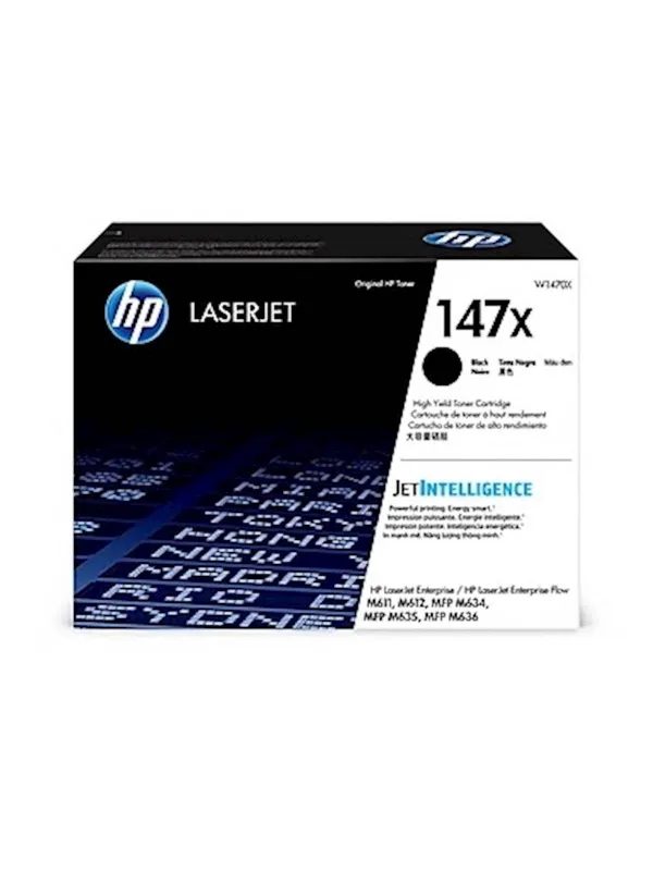 TONER HP 147X ČRN ZA LJ ENTERPRISE M611/M612/M635/M636 ZA 25.200 STRANI