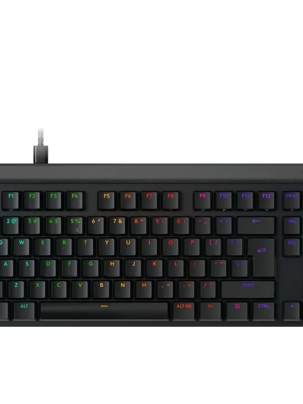 LOGITECH G515 TKL USB RGB mehanska gaming slo črna tipkovnica