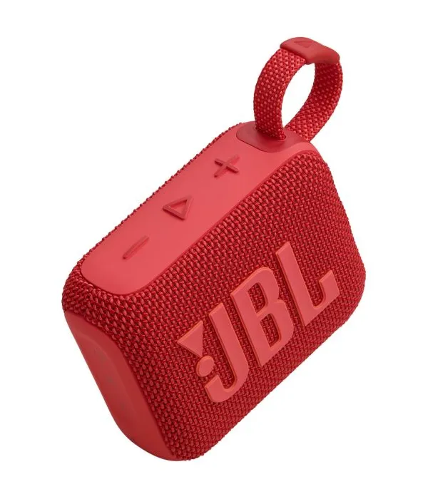 JBL GO 4 Bluetooth prenosni zvočnik, rdeč