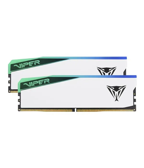 Patriot Viper Elite 5 RGB Kit 32GB (2x16GB) DDR5-6200 DIMM PC5-49600 CL42, 1.35V