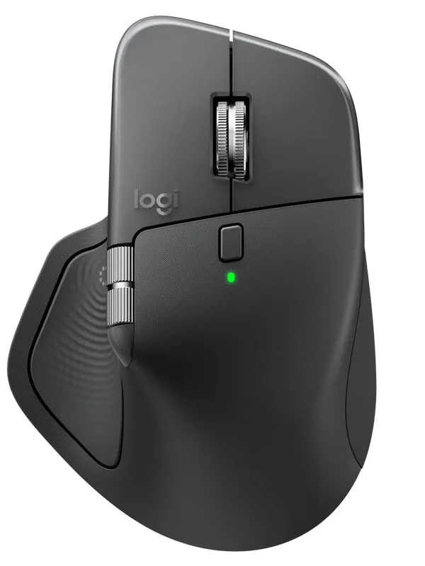 LOGITECH MX Master 4 for business brezžična Bluetooth USB-C Bolt Darkfield laser grafitna miška