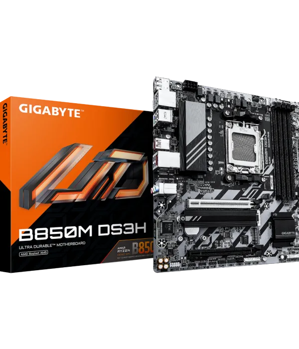 GIGABYTE B850M DS3H, DDR5, SATA3, USB3.2Gen2, DP, 2.5GbE, AM5 mATX