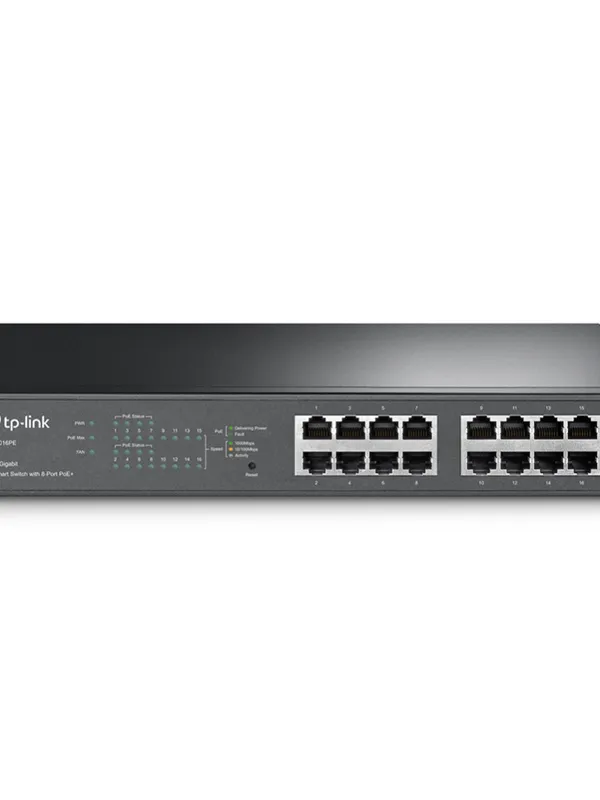 TP-LINK TL-SG1016PE V2 16-port gigabit (8x PoE+) RJ45 Easy Smart mrežno stikalo switch