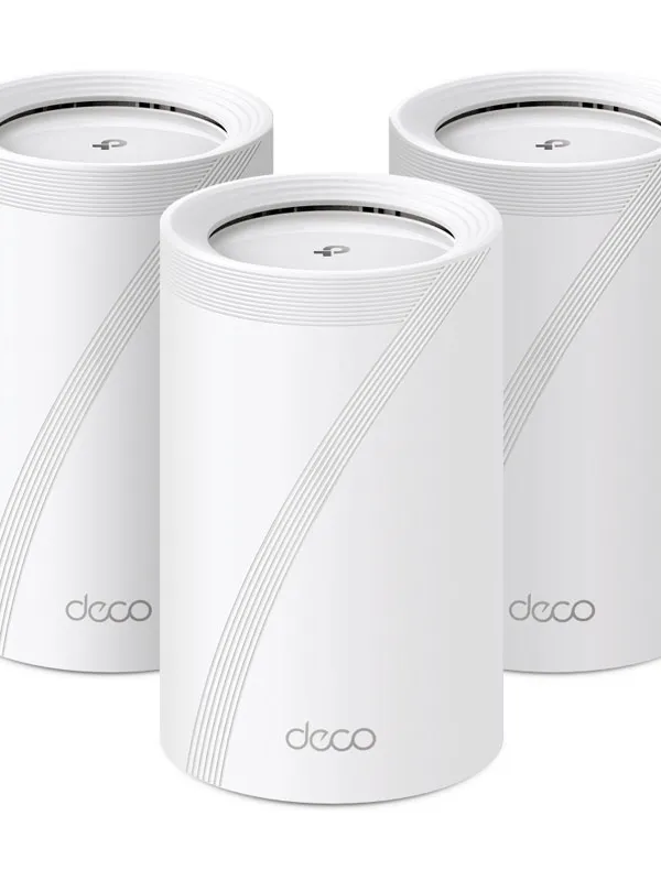 TP-LINK Deco BE65 (3-pack) BE9300 Tri-Band 2,5Gb Wi-Fi7 Mesh brezžični usmerjevalnik router / dostopna točka