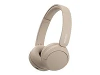 SONY WH-CH520 Headphones with mic on-ear Bluetooth wireless beige