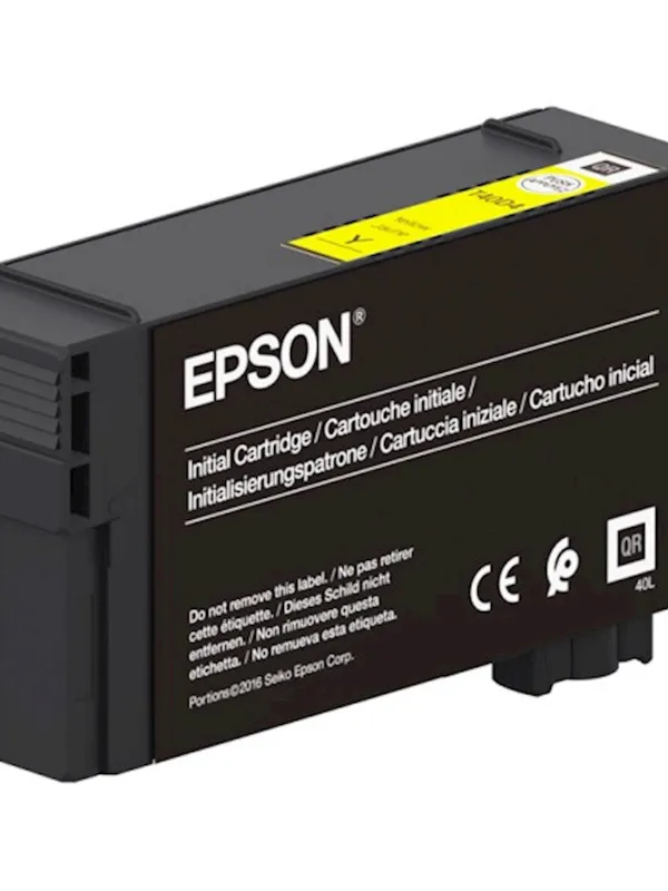 ČRNILO EPSON BARVNA RUMENA UltraChrome XD2 ZA SURECOLOR T3100, T3100N, T5100, T5100N 50 ML