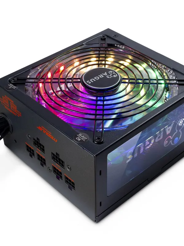 INTER-TECH Argus RGB-650W CM II 80Plus Gold modularni ATX napajalnik