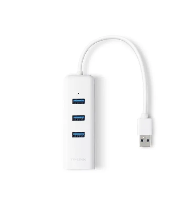TP-LINK UE330 USB 3.0 3 portni HUB & RJ45 Gigabit Ethernet adapter