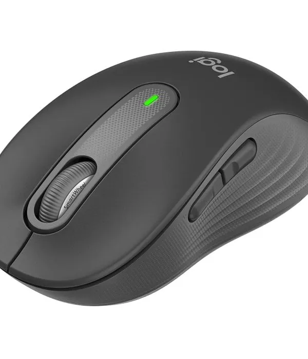Logitech miška Signature M650, velikost L, Bluetooth, grafitna
