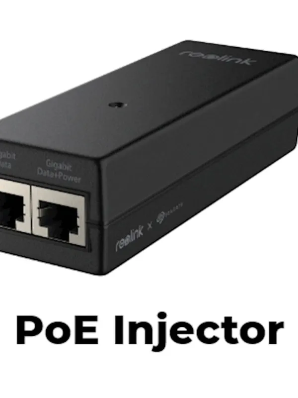 Reolink POE injektor RLA-PI1, 1x 30W PoE 10/100/1000Mbps RJ45