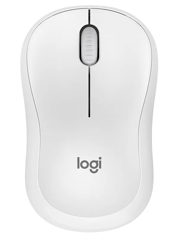 LOGITECH M240 Silent Bluetooth optična bela miška