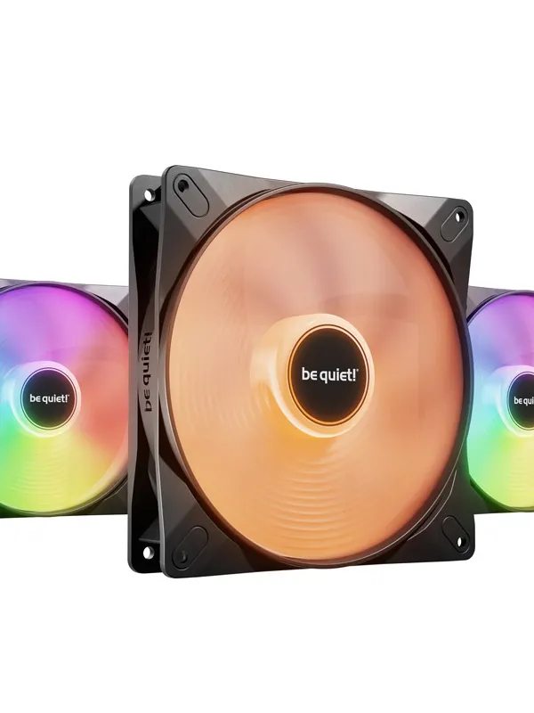 BE QUIET! LIGHT WINGS LX (BL127) RGB 140mm 4-pin PWM 3x ventilator