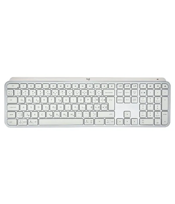 Logitech tipkovnica MX Keys S, siva, SLO gravura
