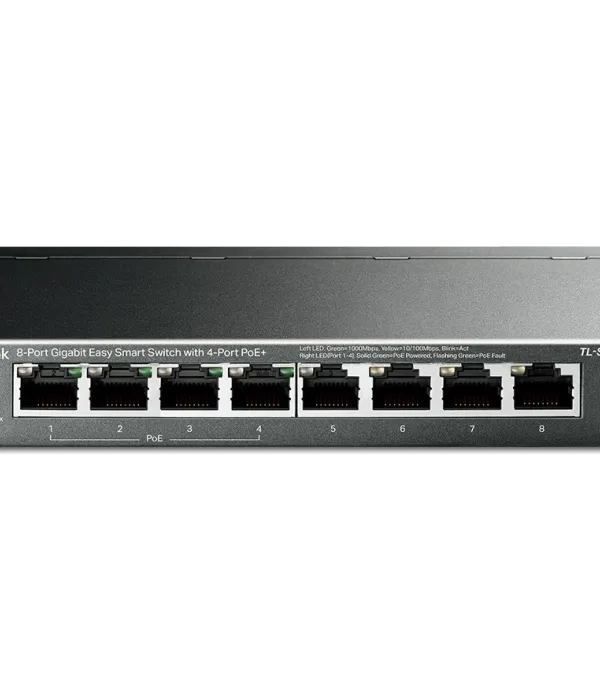 TP-Link 8-Portno Gigabit PoE+ Easy Smart Managed stikalo