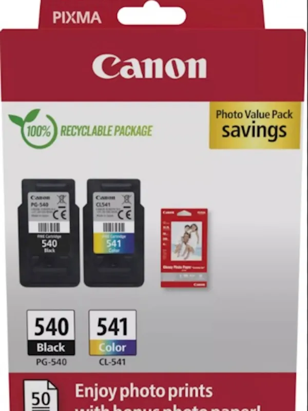 KOMPLET CANON PG-540/CL-541 IN FOTO PAPIR ZA MG2250/3250
