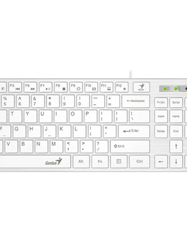 Tipkovnica Genius Slimstar 126 USB bela