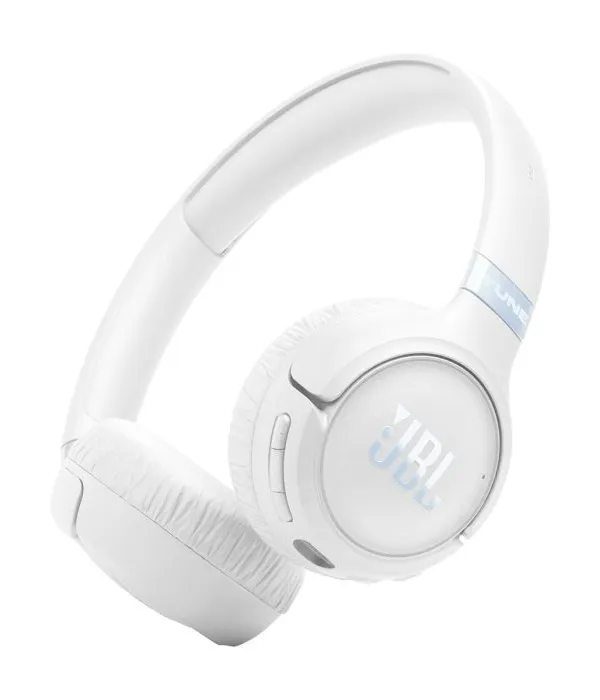 JBL Tune 680NC brezžične naglavne slušalke, bele