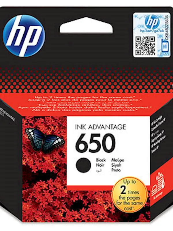 ČRNILO HP ČRNO 650 za DeskJet Advantage 2515/3545 ZA 360 STRANI