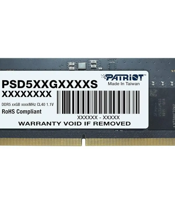 Patriot Signature Line 8GB DDR5-5600 SODIMM CL46, 1.1V