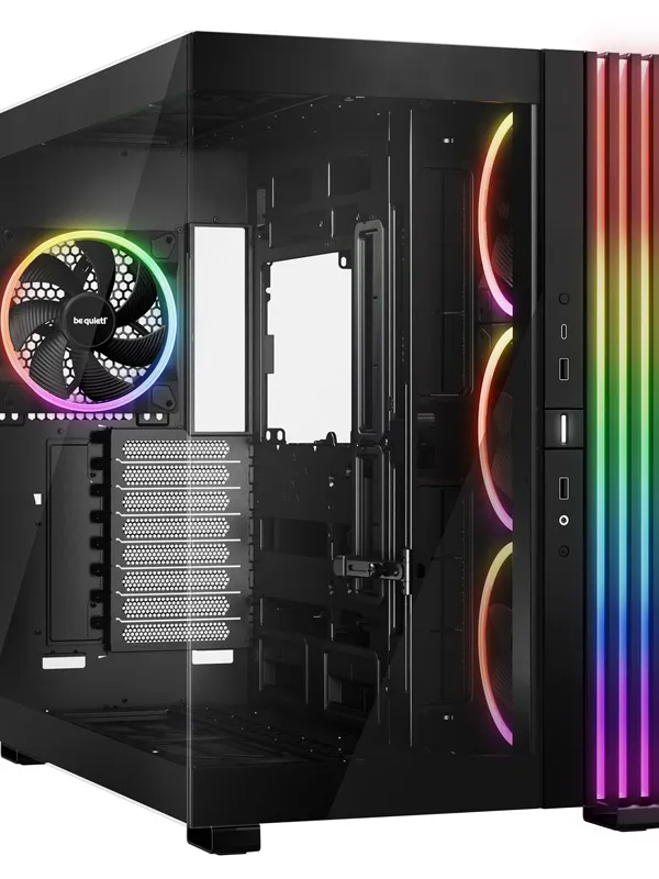 BE QUIET! LIGHT BASE 900 FX (BGW71) RGB Full Tower okno črno ohišje