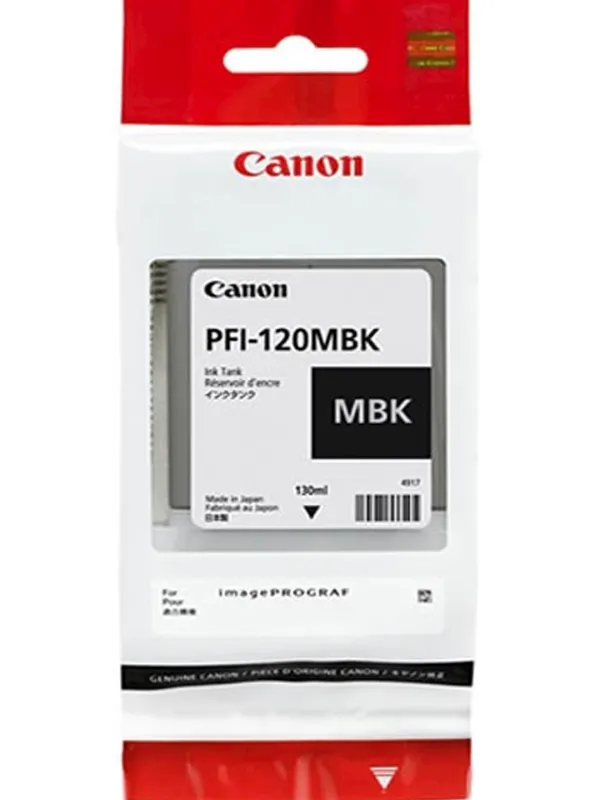 ČRNILO CANON PFI-120 MATTE ČRNA ZA TM200/205/300/305 130ml