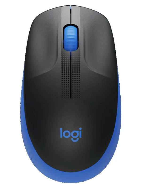 LOGITECH M190 brezžična optična modra miška
