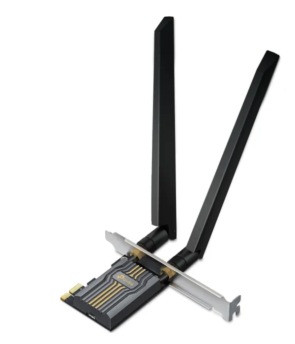 TP-LINK TBE400E Wi-Fi 7 BE6500 Bluetooth 5.4 PCIe mrežna kartica
