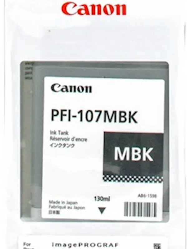 ČRNILO CANON PFI-107MBK MAT ČRNA ZA IPF670/670/770/780/785  130ml