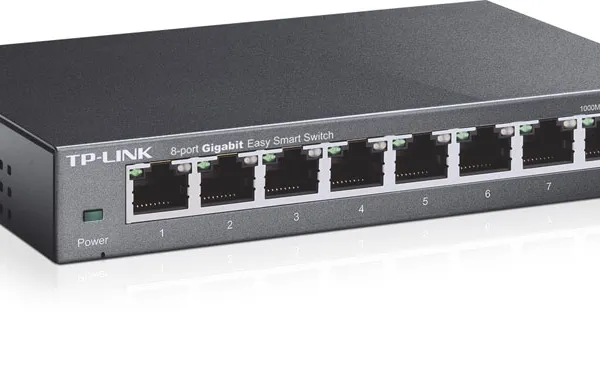 TP-LINK TL-SG108E 8-port gigabit RJ45 Easy Smart mrežno stikalo switch