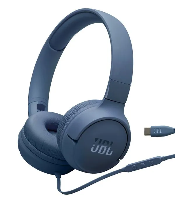 JBL Tune 520 USB-C žične slušalke, modre