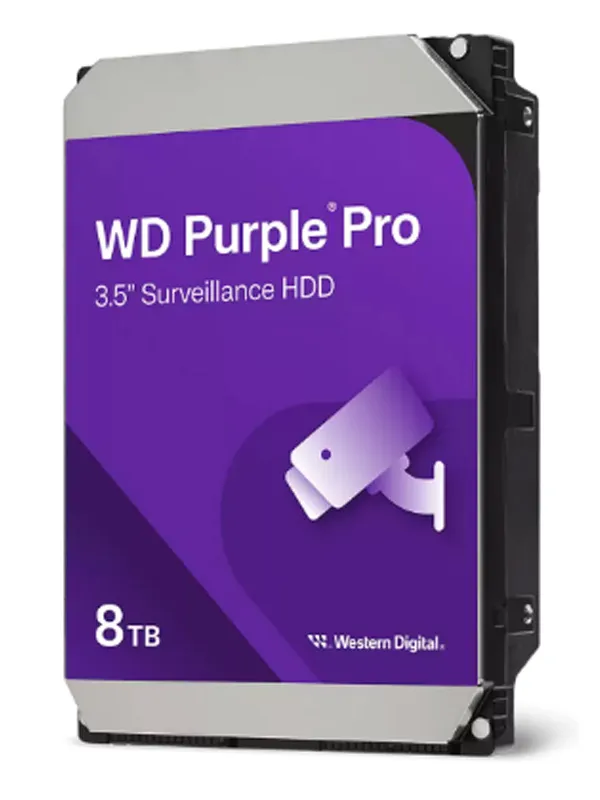 WD Purple Pro Smart Surveillance 8TB 3,5" SATA3 256MB 7200rpm trdi disk WD8002PURP