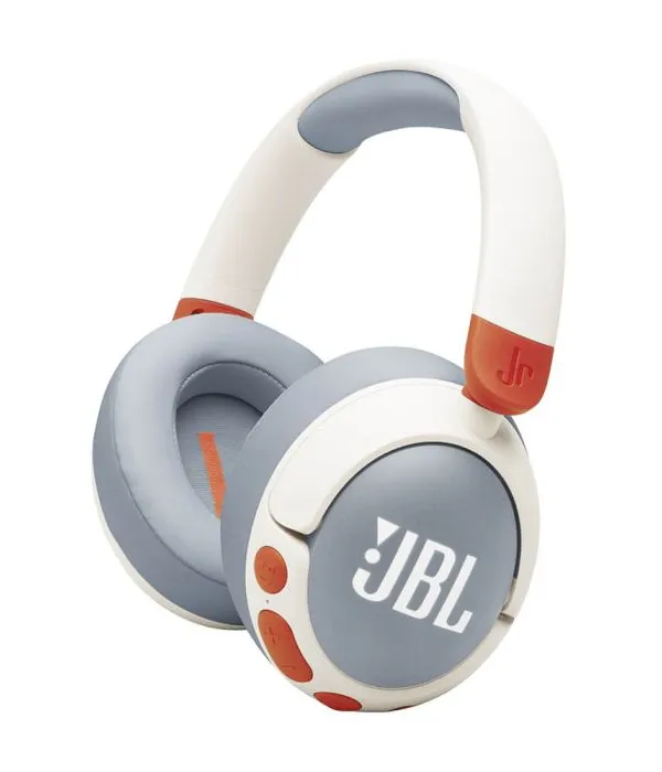 JBL JR470NC Bluetooth otroške naglavne brezžične slušalke, bele